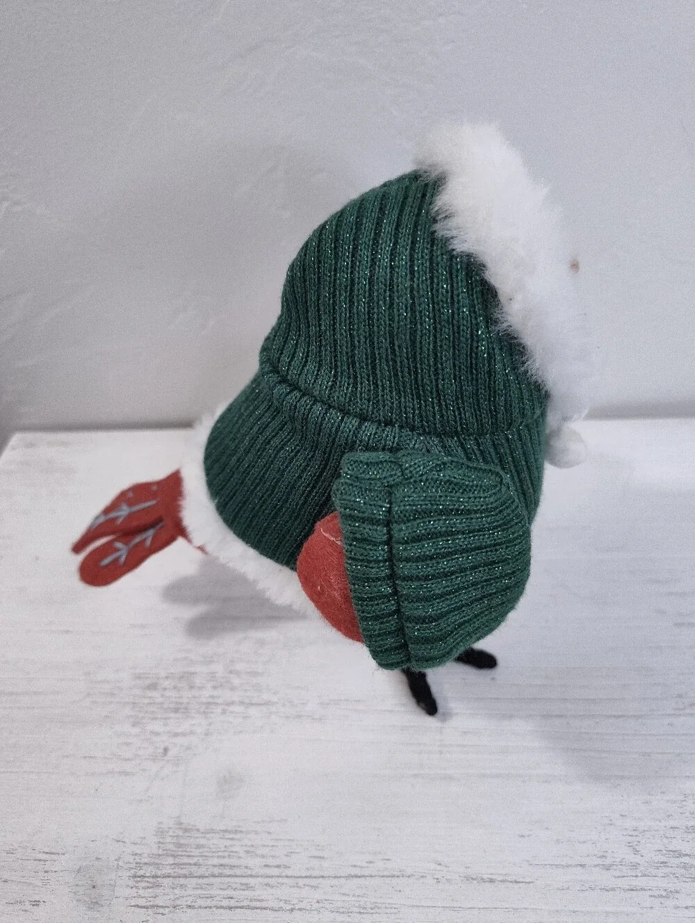 Target Wondershop 2019 Featherly Friends DAZZLE Christmas Fabric Bird Figure